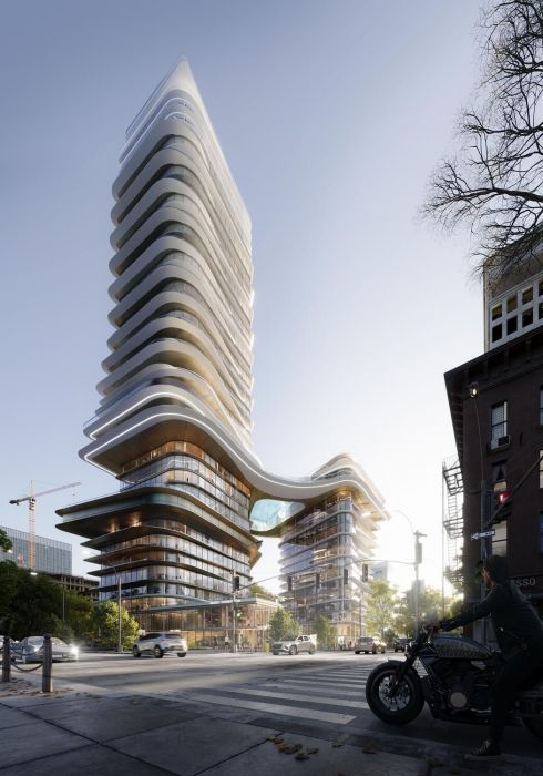 Проекты - Коммерческое Проектирование И Урбан Проекты - Высотка 40 Этажей 82000 Кв.м. - Фото  1