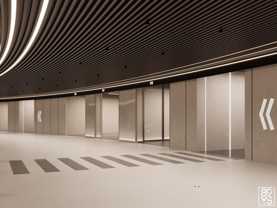 Projects - Halls, Mops, Parking - Parking In The Luxury Garden Rc - A photo  7