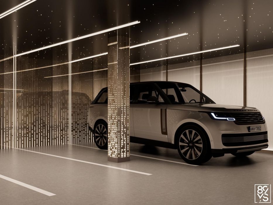 Projects - Halls, Mops, Parking - Parking In The Luxury Garden Rc - A photo  1