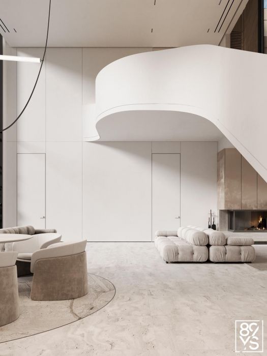 Проєкти - Дизайн Інтерєру Будинків - Сучасний Будинок 496 Кв.м. - Фото 5