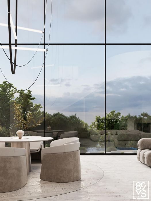 Проєкти - Дизайн Інтерєру Будинків - Сучасний Будинок 496 Кв.м. - Фото 10