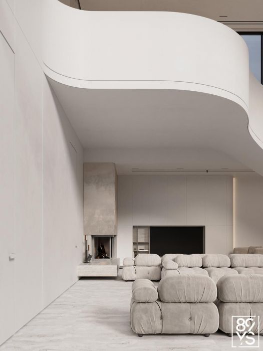 Проєкти - Дизайн Інтерєру Будинків - Сучасний Будинок 496 Кв.м. - Фото 11