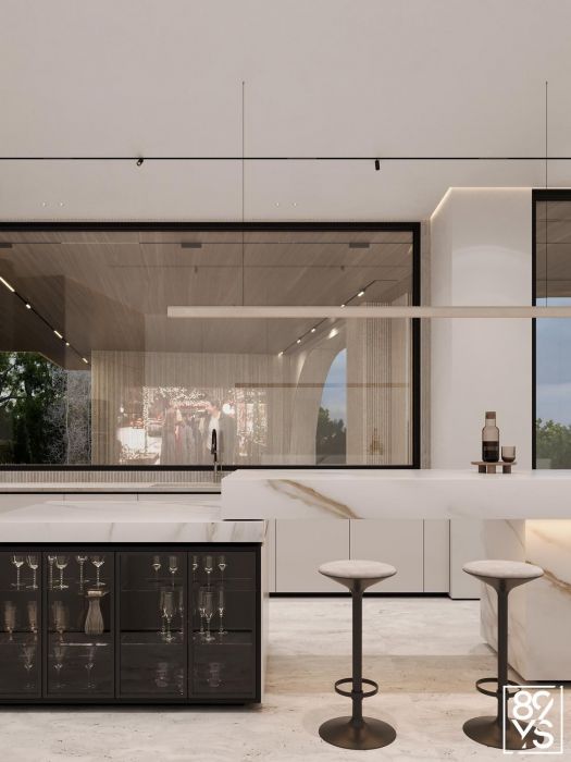 Проєкти - Дизайн Інтерєру Будинків - Сучасний Будинок 496 Кв.м. - Фото 18