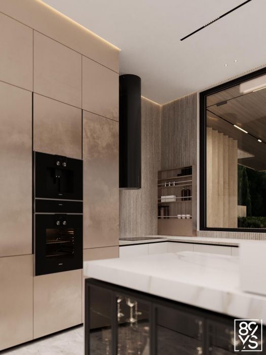 Проєкти - Дизайн Інтерєру Будинків - Сучасний Будинок 496 Кв.м. - Фото 20