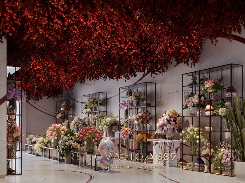 Projects - Shops, Boutiques And Beauty Salons - Flower Boutique In Dubai - A photo  6