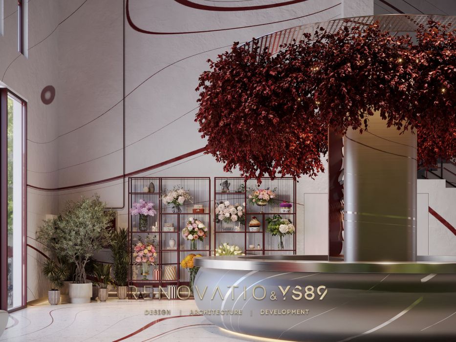 Projects - Shops, Boutiques And Beauty Salons - Flower Boutique In Dubai - A photo  2