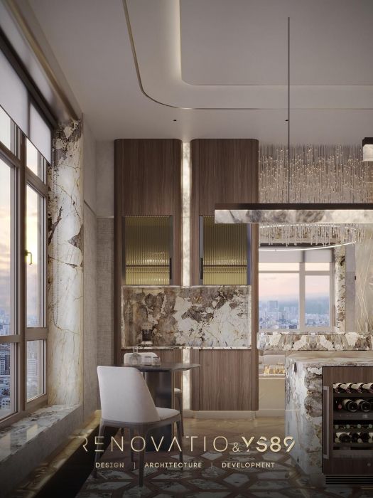 Проекты - Дизайн Интерьера Квартир - 176 Кв.м. Современная С Элементами Патагонии - Фото  12