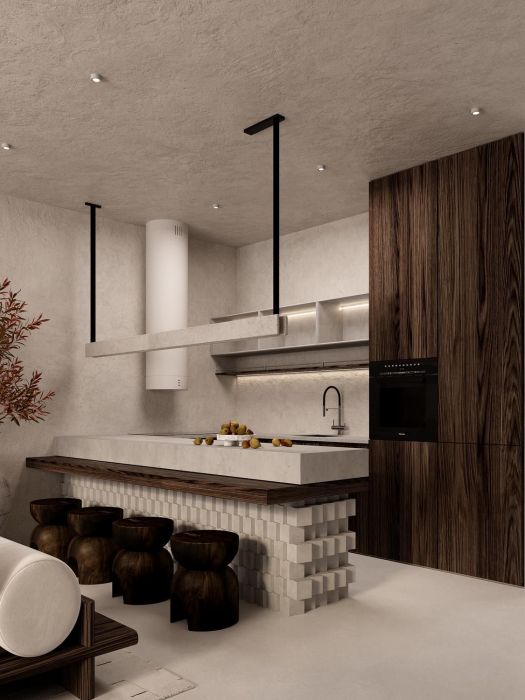 Projects - Interior Design Of Houses - House 100 Sq.m. - A photo  1