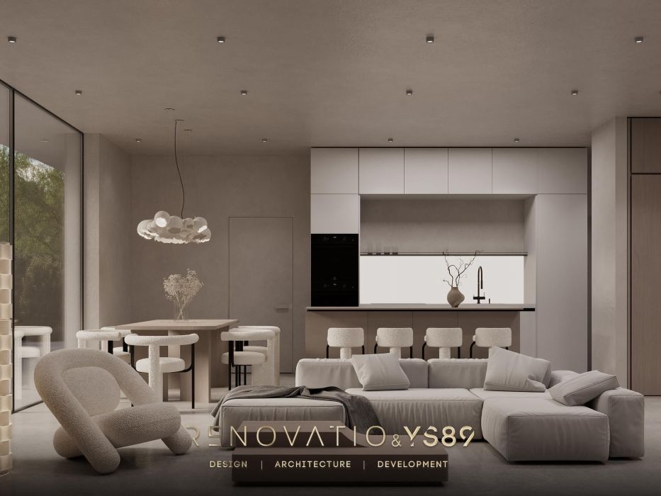 Projects - Interior Design Of Houses - House 120 Sq.m. - A photo  7