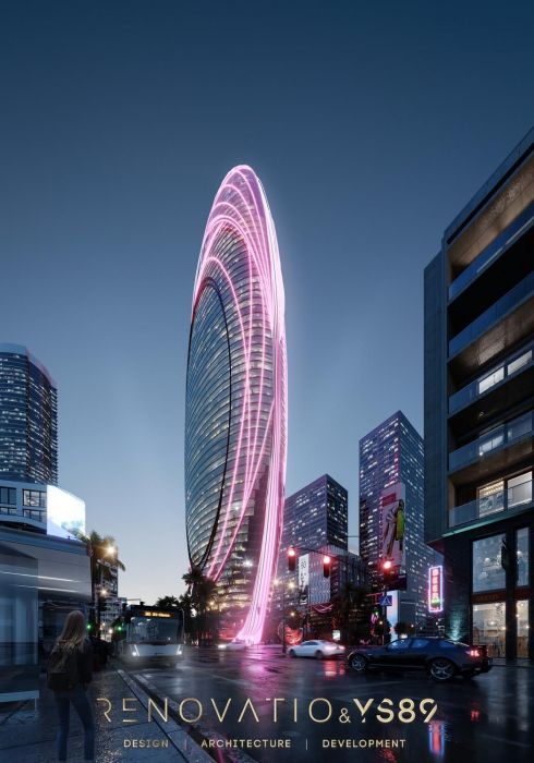 Проєкти - Комерційне Проектування Та Урбан Проєкти - Висотка 68 Поверхів - Фото 3