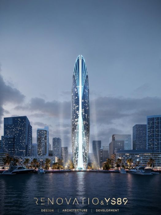 Проєкти - Комерційне Проектування Та Урбан Проєкти - Висотка 68 Поверхів - Фото 2