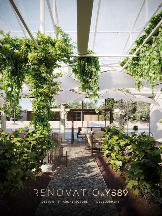 Projects - Cafes And Restaurants - Vineyard 500 Sq.m. - A photo  10