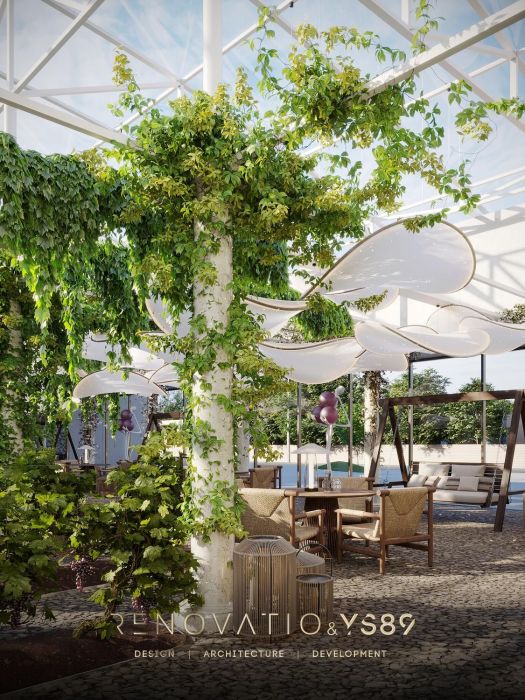 Projects - Cafes And Restaurants - Vineyard 500 Sq.m. - A photo  17