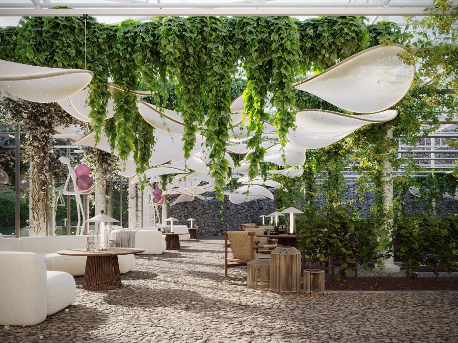 Projects - Cafes And Restaurants - Vineyard 500 Sq.m. - A photo  1