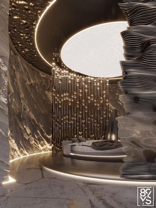 Projects - Interior Design Of Houses - House On A Private Island In Dubai 8200 Sq M. - A photo  9