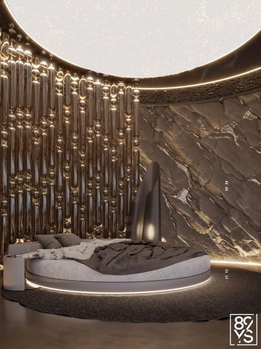 Projects - Interior Design Of Houses - House On A Private Island In Dubai 8200 Sq M. - A photo  10