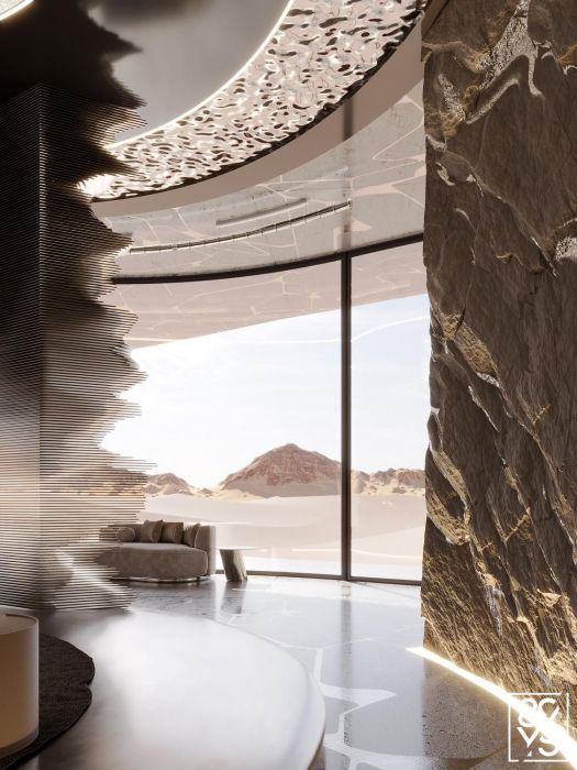 Projects - Interior Design Of Houses - House On A Private Island In Dubai 8200 Sq M. - A photo  15