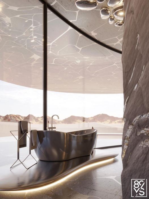 Projects - Interior Design Of Houses - House On A Private Island In Dubai 8200 Sq M. - A photo  17