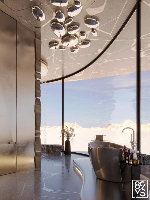 Projects - Interior Design Of Houses - House On A Private Island In Dubai 8200 Sq M. - A photo  18