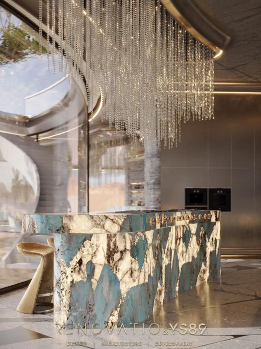 Projects - Interior Design Of Houses - House On A Private Island In Dubai 8200 Sq M. - A photo  21