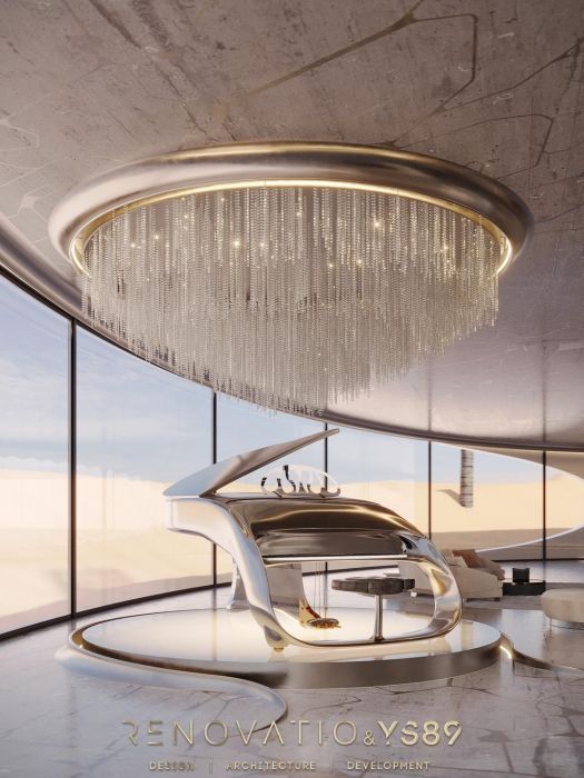 Projects - Interior Design Of Houses - House On A Private Island In Dubai 8200 Sq M. - A photo  23