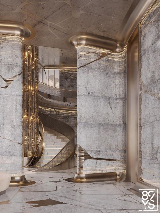 Projects - Interior Design Of Houses - House On A Private Island In Dubai 8200 Sq M. - A photo  25