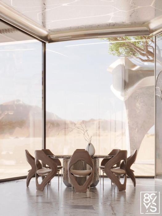 Projects - Interior Design Of Houses - House On A Private Island In Dubai 8200 Sq M. - A photo  27