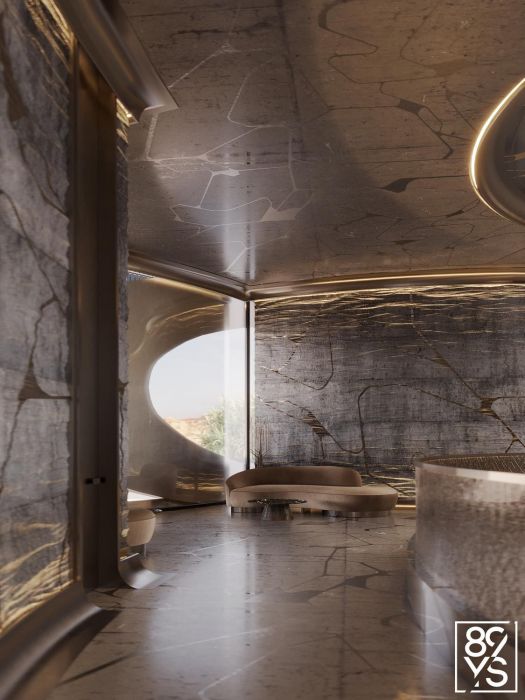 Projects - Interior Design Of Houses - House On A Private Island In Dubai 8200 Sq M. - A photo  28