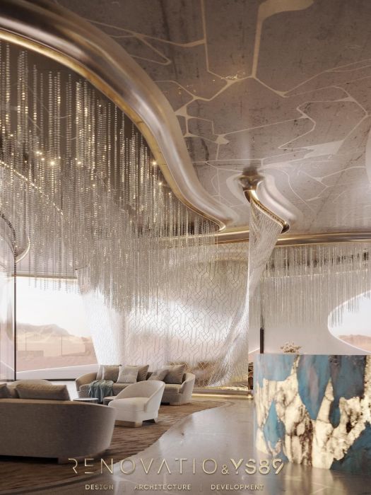 Projects - Interior Design Of Houses - House On A Private Island In Dubai 8200 Sq M. - A photo  29