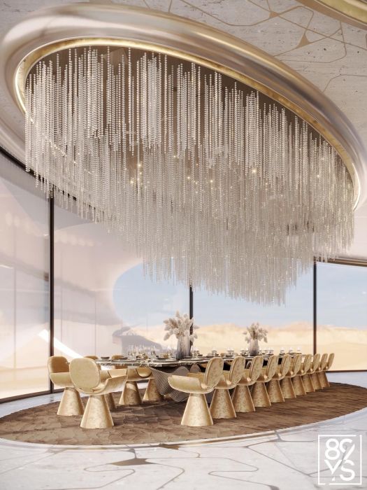 Projects - Interior Design Of Houses - House On A Private Island In Dubai 8200 Sq M. - A photo  30