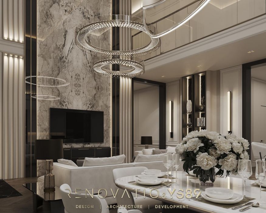 Projects - Interior Design Of Houses - House 400 Sq.m. Tatsenki - A photo  2