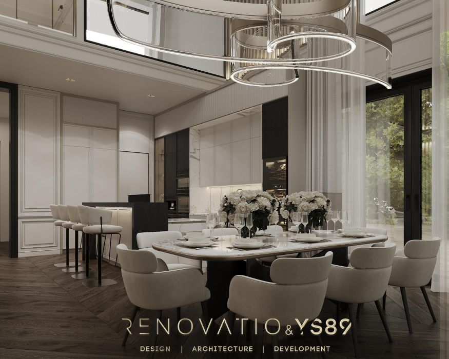 Projects - Interior Design Of Houses - House 400 Sq.m. Tatsenki - A photo  4