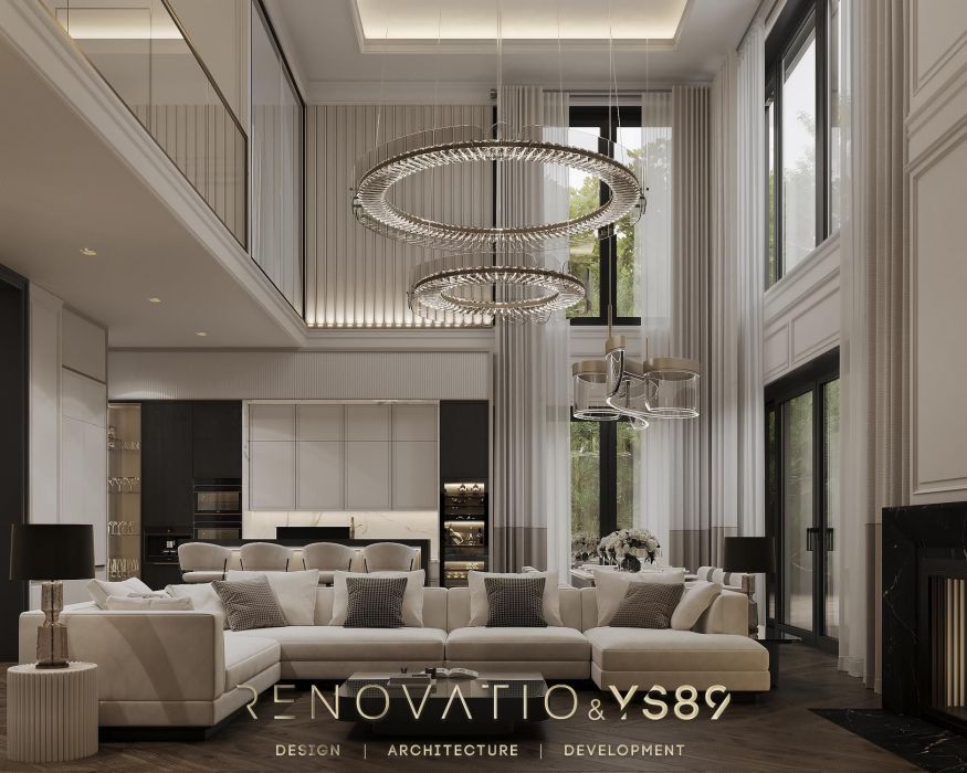 Projects - Interior Design Of Houses - House 400 Sq.m. Tatsenki - A photo  6