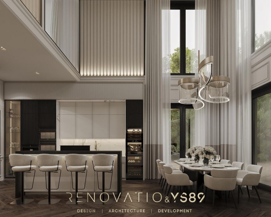 Projects - Interior Design Of Houses - House 400 Sq.m. Tatsenki - A photo  7