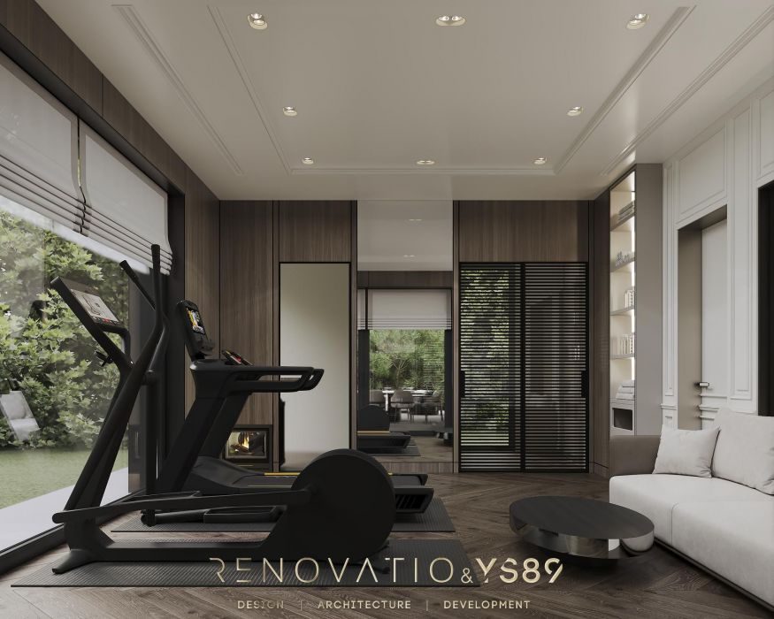 Projects - Interior Design Of Houses - House 400 Sq.m. Tatsenki - A photo  16