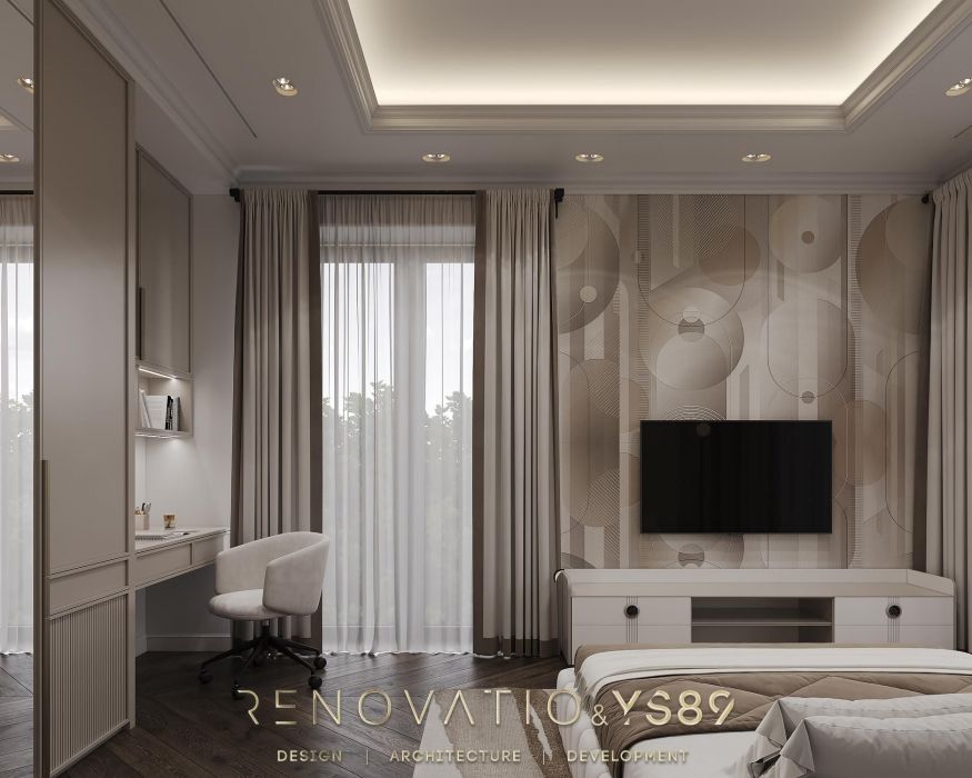 Projects - Interior Design Of Houses - House 400 Sq.m. Tatsenki - A photo  19