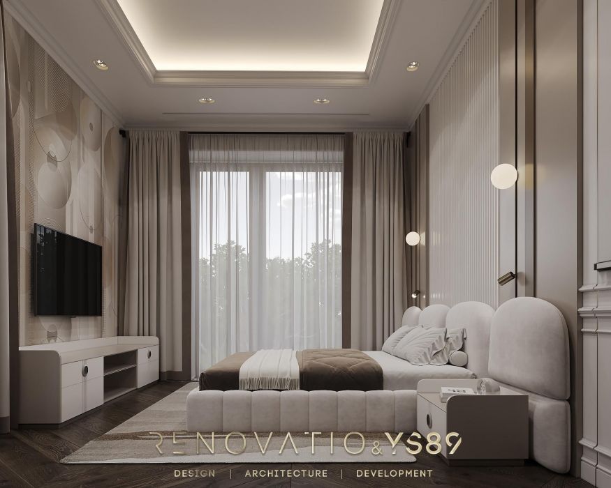 Projects - Interior Design Of Houses - House 400 Sq.m. Tatsenki - A photo  21