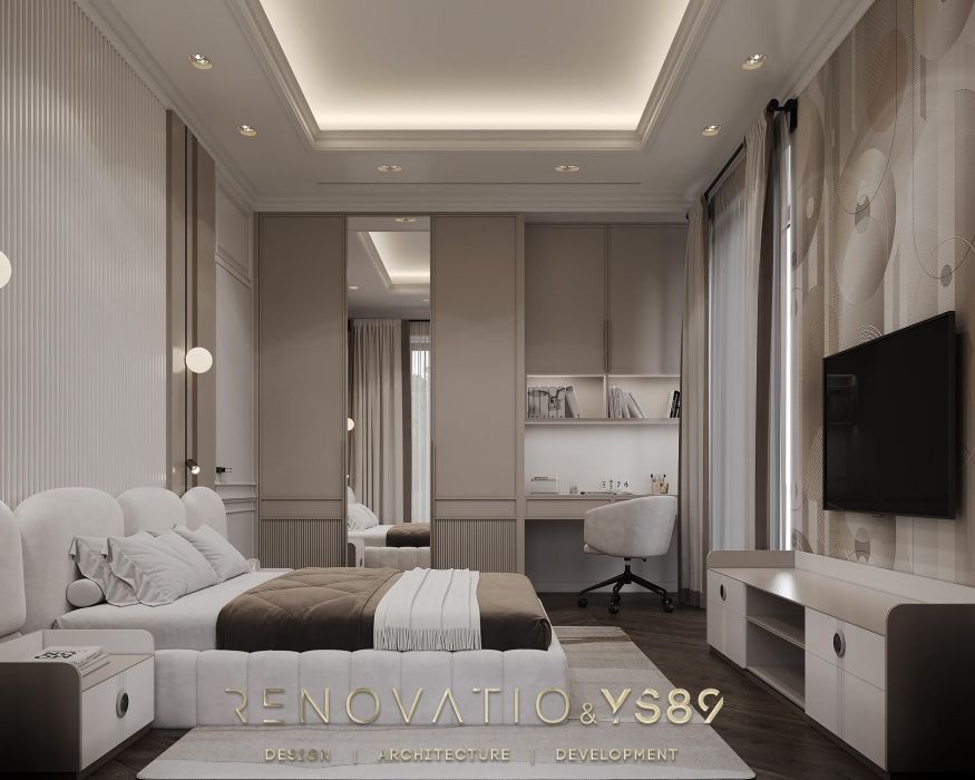 Projects - Interior Design Of Houses - House 400 Sq.m. Tatsenki - A photo  23