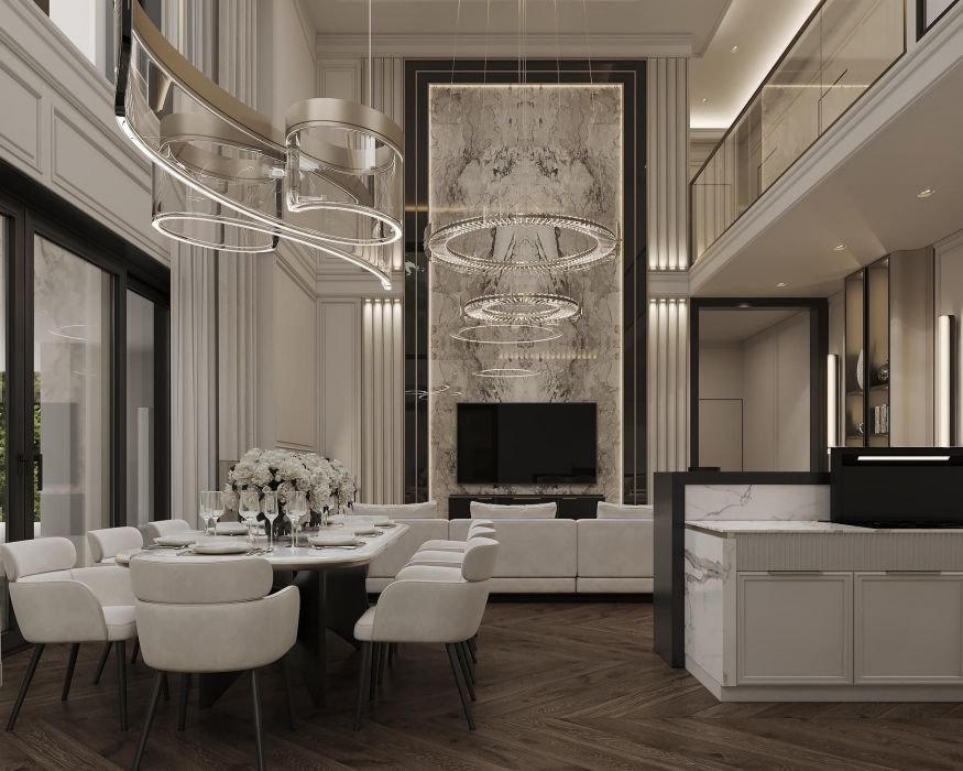 Projects - Interior Design Of Houses - House 400 Sq.m. Tatsenki - A photo  1