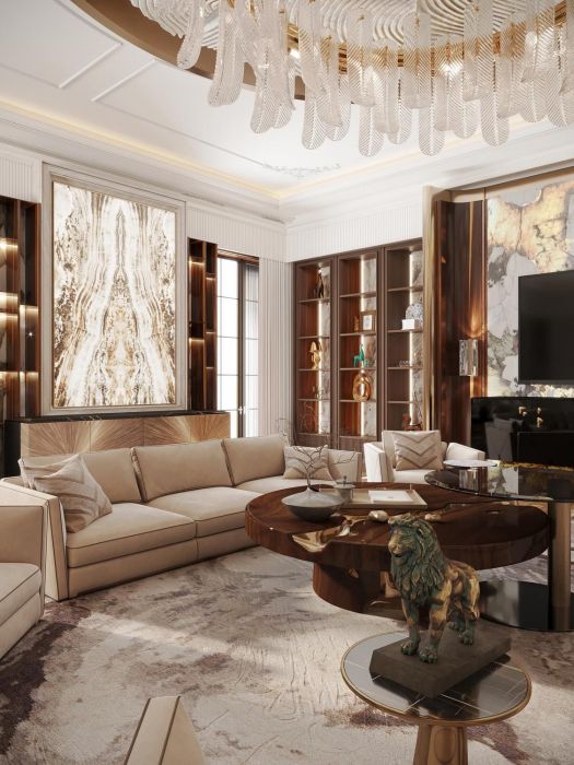 Проекты - Дизайн Интерьера Домов - Дом 600 Кв.м. - Фото  11