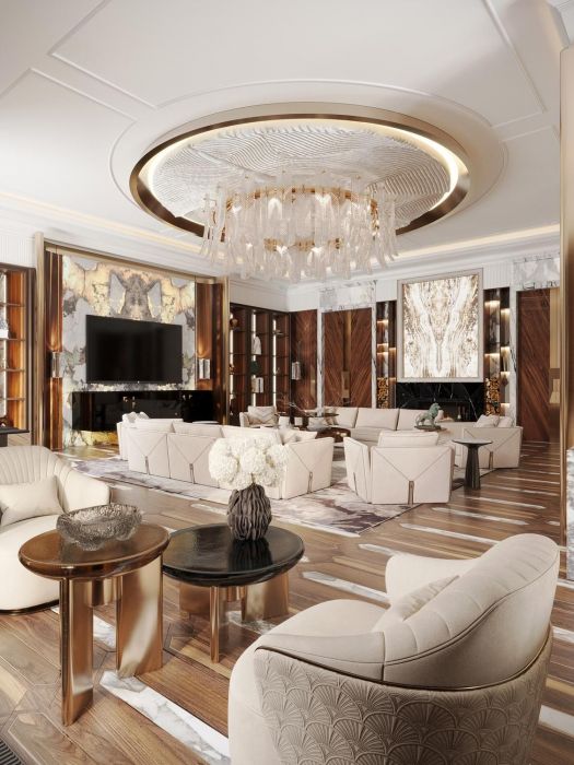 Проекты - Дизайн Интерьера Домов - Дом 600 Кв.м. - Фото  12