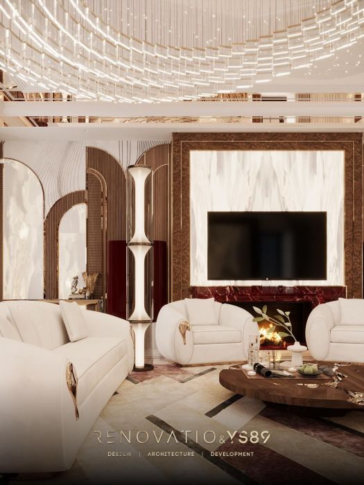 Projects - Interior Design Of Houses - House 1280 Sq.m. - A photo  5