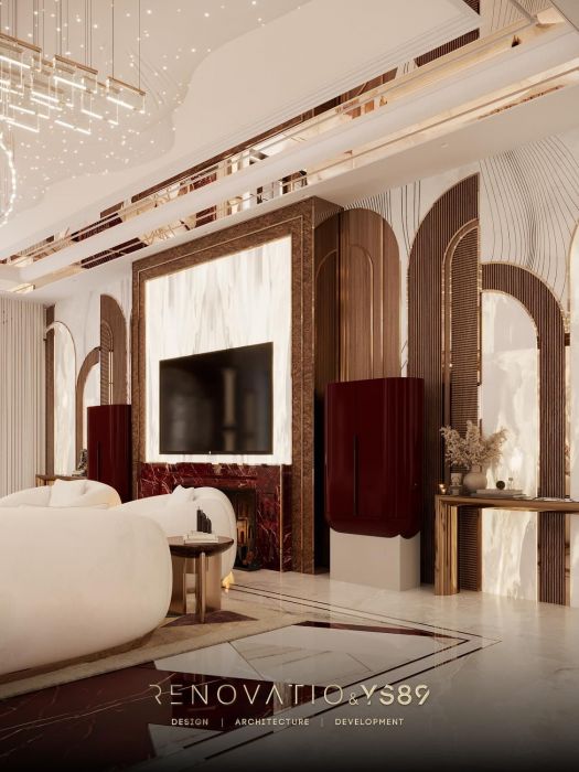 Projects - Interior Design Of Houses - House 1280 Sq.m. - A photo  7