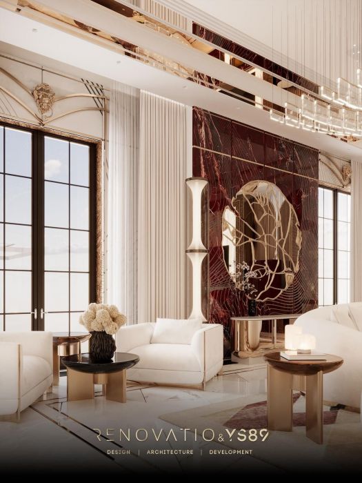 Projects - Interior Design Of Houses - House 1280 Sq.m. - A photo  10