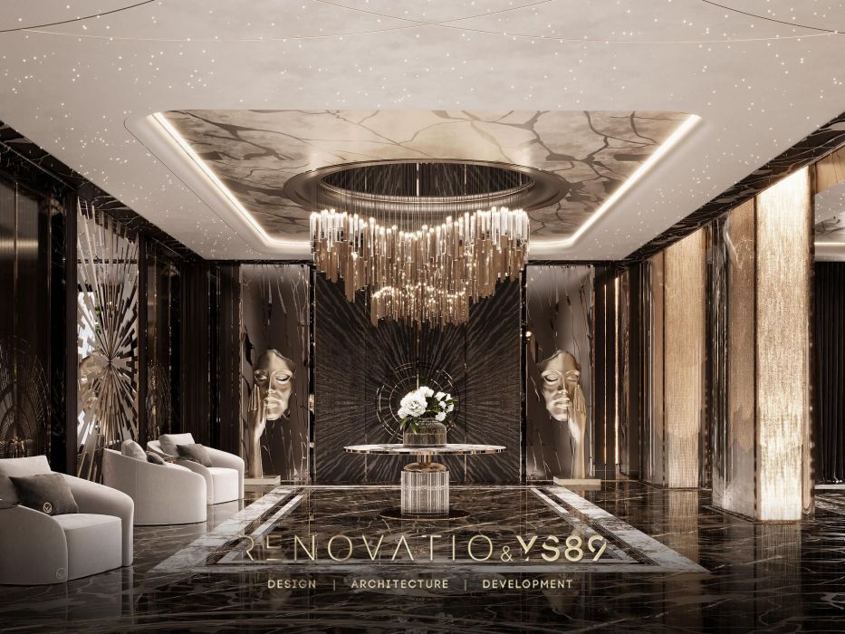 Проєкти - Дизайн Інтерєру Будинків - Будинок У Сучасному Лакшері Стилі 1280 Кв.м. - Фото 6