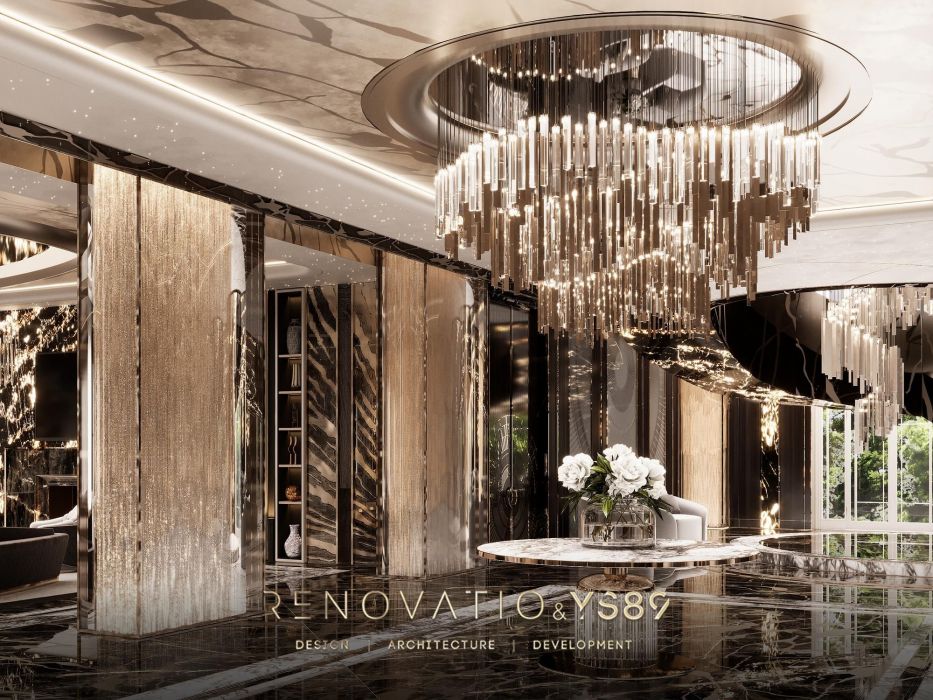 Проєкти - Дизайн Інтерєру Будинків - Будинок У Сучасному Лакшері Стилі 1280 Кв.м. - Фото 8