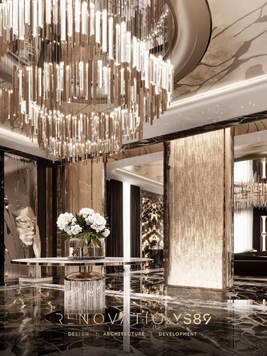 Проєкти - Дизайн Інтерєру Будинків - Будинок У Сучасному Лакшері Стилі 1280 Кв.м. - Фото 10