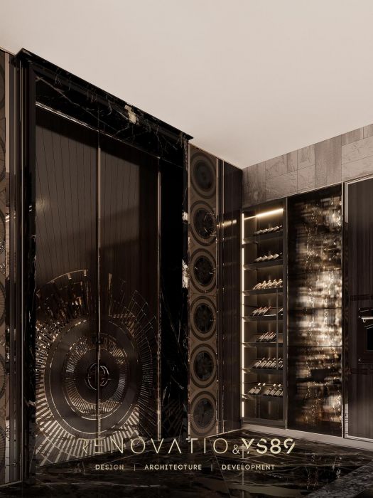 Проєкти - Дизайн Інтерєру Будинків - Будинок У Сучасному Лакшері Стилі 1280 Кв.м. - Фото 38