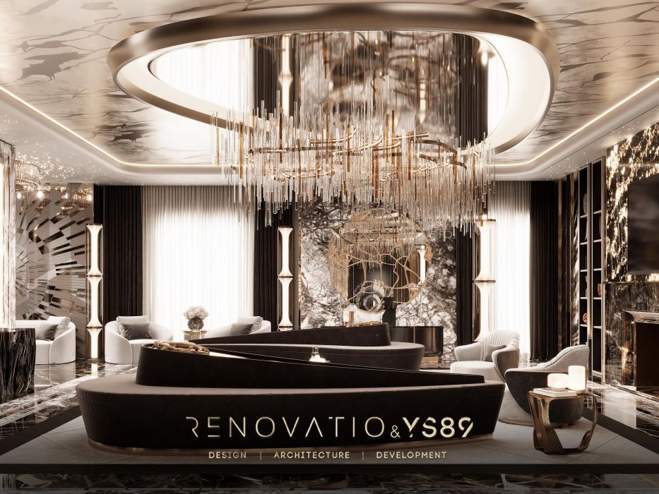 Проєкти - Дизайн Інтерєру Будинків - Будинок У Сучасному Лакшері Стилі 1280 Кв.м. - Фото 50