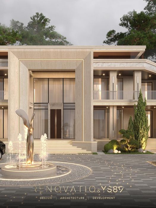 Projects - Interior Design Of Houses - House 4000 Sq.m. - A photo  2